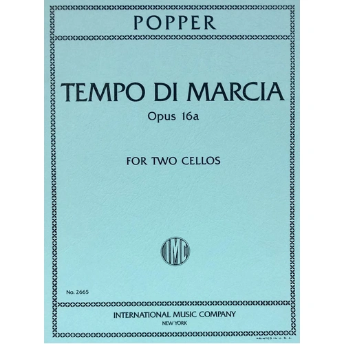 Popper - Tempo di Marcia Op. 16a for 2 Cellos