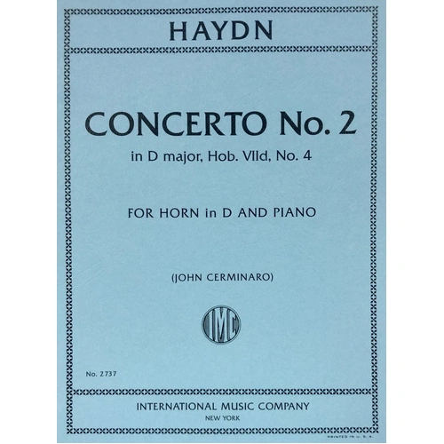 Haydn - Concerto No. 2 in D Major for Horn and Piano