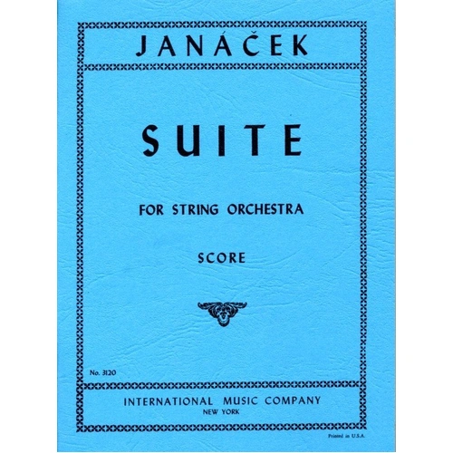 Janacek - Suite for String Orchestra Study Score by International Music Company