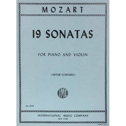 Mozart - 19 Sonatas for Violin and Piano