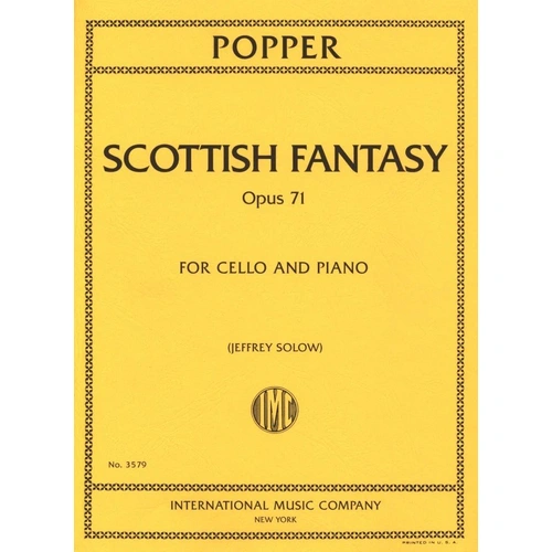 Popper - Scottish Fantasy Op. 71 for Cello/Piano