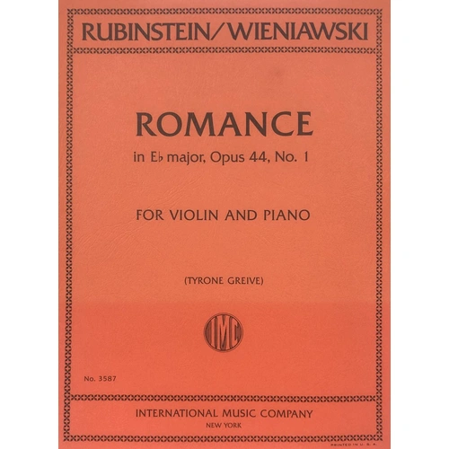 Wieniawski - Romance in Eb Major Op. 44 No. 1 for Violin/Piano