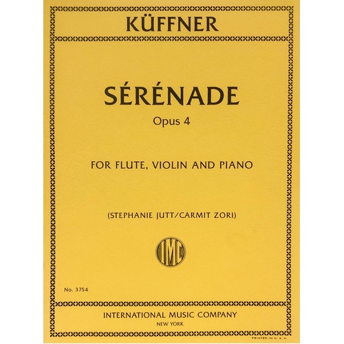 Kuffner - Serenade Op. 4 for Flute, Violin, and Piano