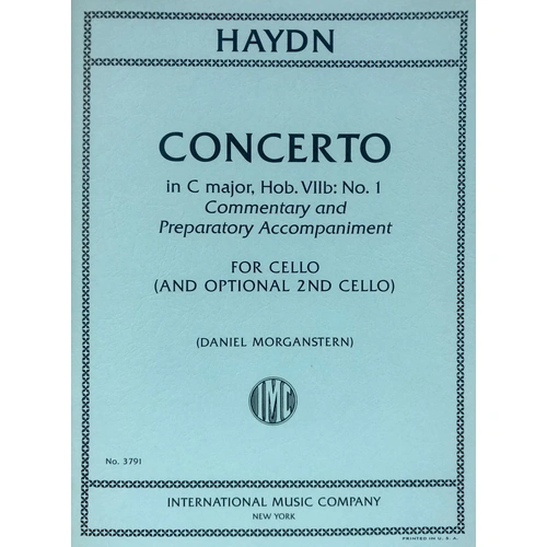 Haydn Concerto in C Major Hob. VIIb: No. 1 Cello Commentary