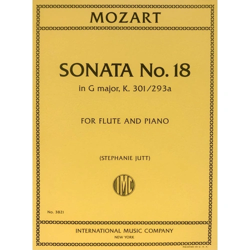 Mozart - Sonata No. 18 in G Major K. 301 for Flute and Piano