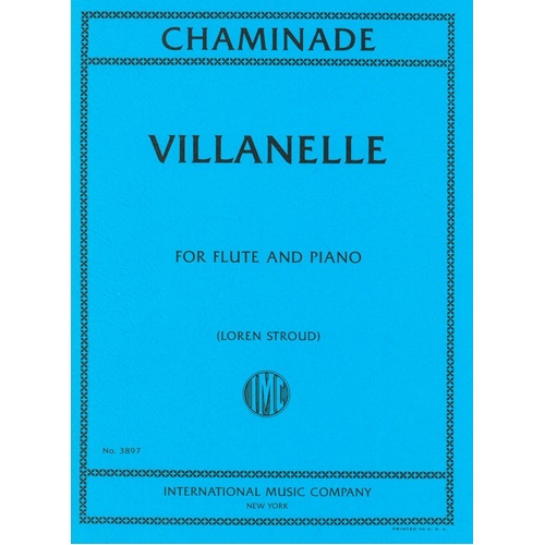Chaminade - Villanelle for Flute and Piano