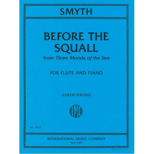 Before the Squall from Three Moods of the Sea for Flute/Piano by Ethel Smyth