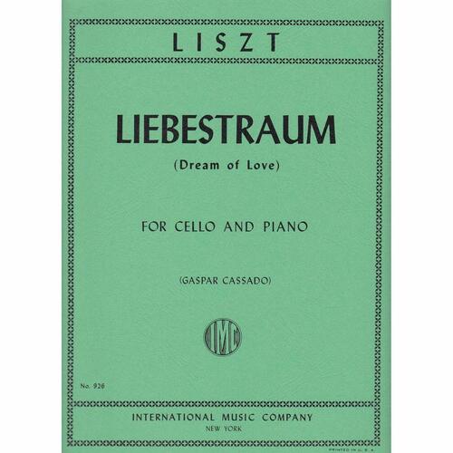 Liebestraum Dream Of Love Vc/Piano (Softcover Book)