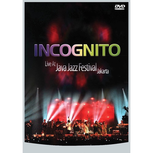Incognito Live At The Java Jazz Festival DVD Book