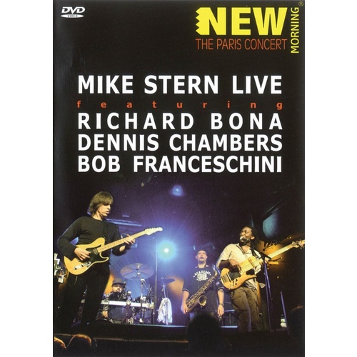 Mike Stern Live DVD Book