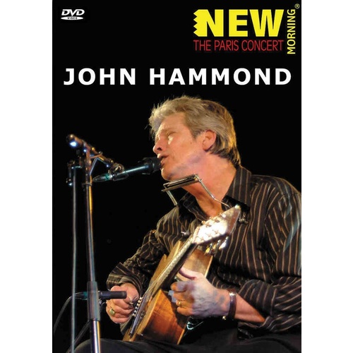 John Hammond The Paris Concert DVD Book