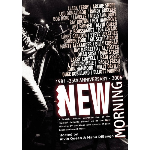 25 Years At New Morning 1981 - 2006 DVD Book