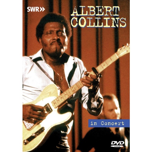 Albert Collins In Concert DVD Book