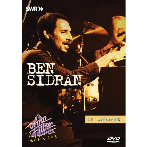 Ben Sidran In Concert DVD Book