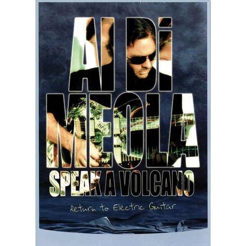 Speak A Volcano Return To Electric Guitar DVD (O/P) Book