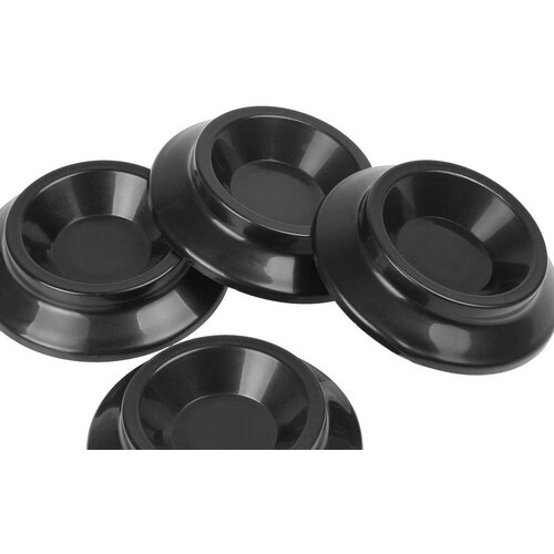 Upright Piano Caster Cups Black (Pack Of 4) Book