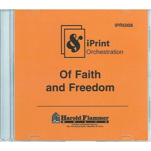 Of Faith And Freedom Iprint Orchestration Joseph Book
