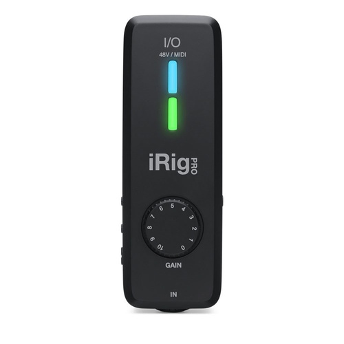 IK Multimedia iRig Pro I/O iOS/Android Audio Interface