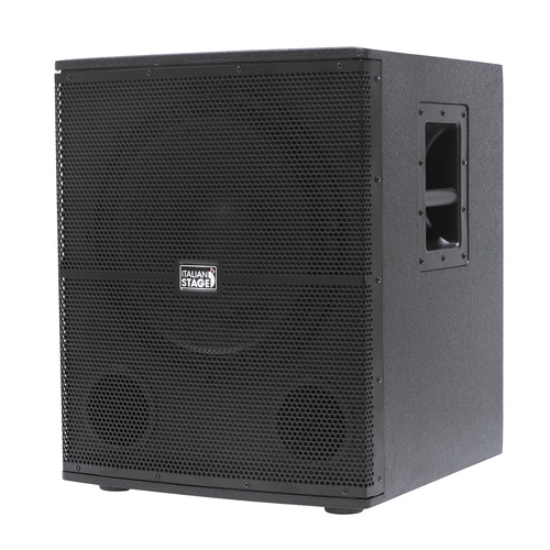 Italian Stage 15" Active Wooden Subwoofer ISS115A 350W RMS 700W Peak