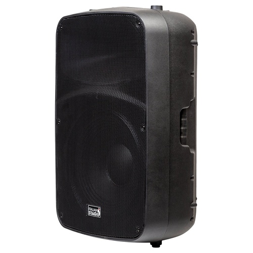 Italian Stage SPX15AUB 15" Bi-Active Two-Way Speaker with Media Player & Bluetooth