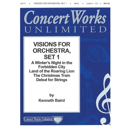 Visions For Orchestra Set I Str Orch Book