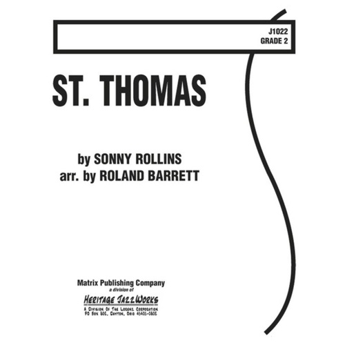 St Thomas Arr Barrett Je