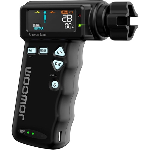 Jowoom T2 Smart Automatic Guitar & Ukulele Tuner with Rechargeable Battery
