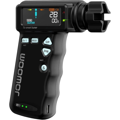 Jowoom T2 Smart Automatic Guitar & Ukulele Tuner with Electric String Winder