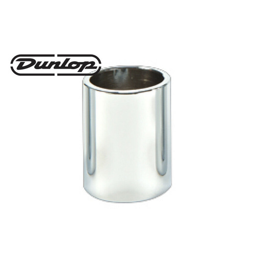 Jim Dunlop Chromed Steel Guitar Slide, Medium wall, Short knuckle 19x22x28