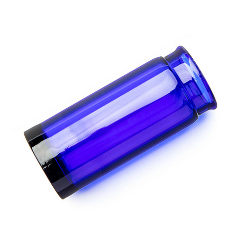 Dunlop Blues Bottle Large Blue Glass Guitar Slide