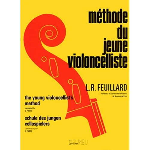 Feuillard Young Cellist Method for Cello - Cello Solo by Delrieu