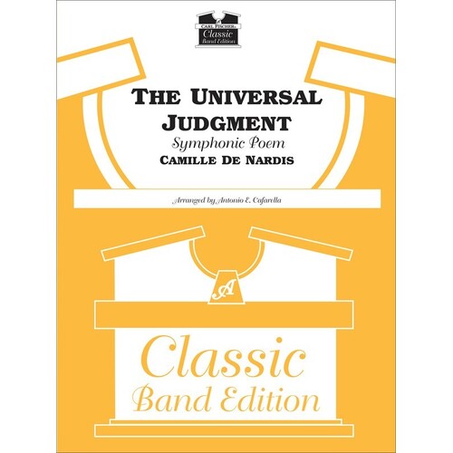 The Universal Judgement Concert Band Score/Parts Book