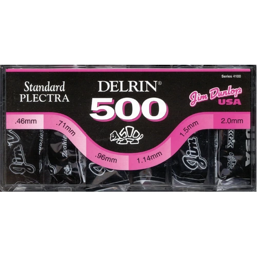 Jim Dunlop Delrin 500 Standard Guitar Picks