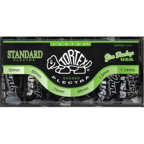 Jim Dunlop Tortex Standards Guitar Picks 216-Pack