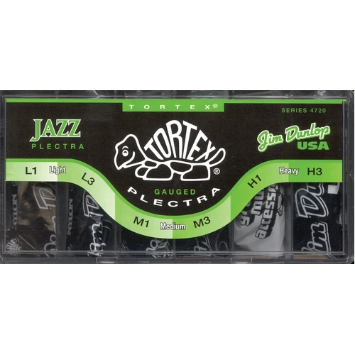 Jim Dunlop Tortex Jazz Picks Q/P216 - 216-Pack
