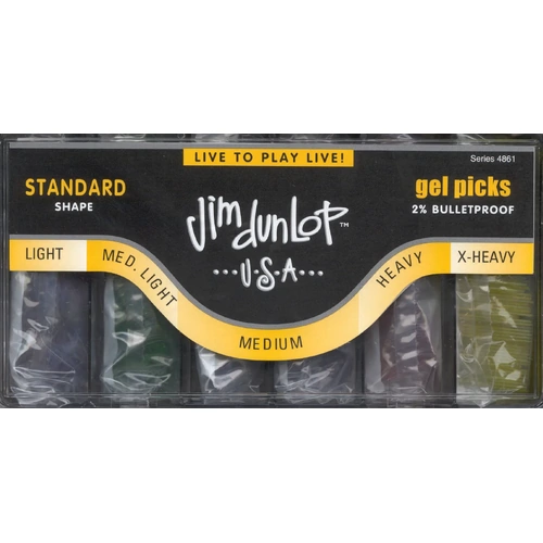 Jim Dunlop PICK DISPLAY CABINET PICK GAUGED Q/P432 - Custom Gels for Pick Displays