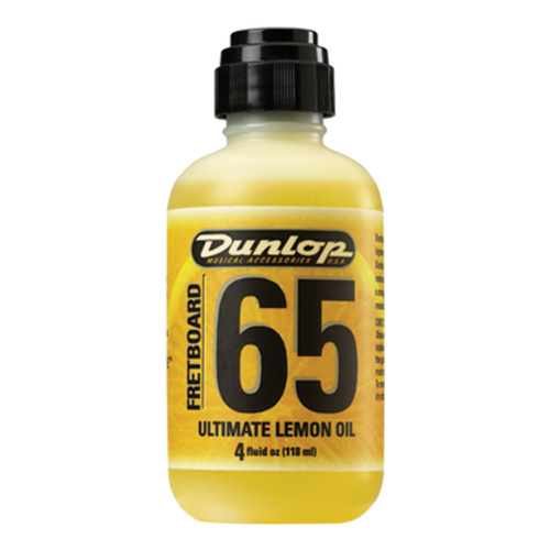 Dunlop Fretboard 65 Ultimate Lemon Oil 118ml Guitar Cleaner