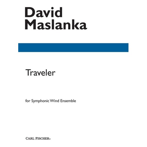 Traveler For Symphonic Wind Ensemble Score/Parts Book