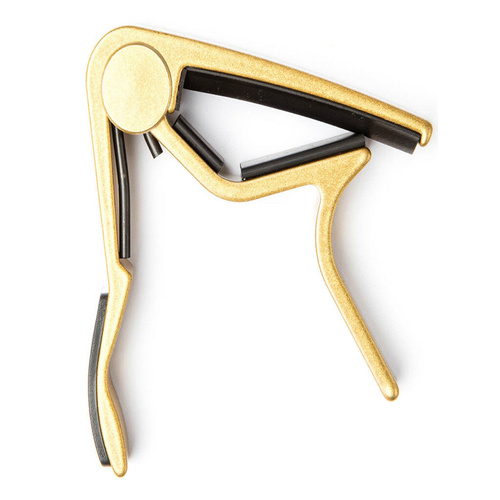 Dunlop Clamp Style Trigger Capo Gold For Acoustic Guitar