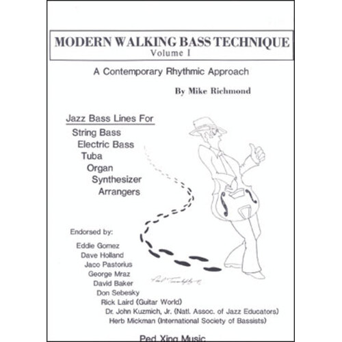 Modern Walking Bass Technique (Softcover Book)