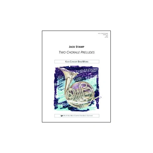 Two Chorale Preludes for Band by Neil A. Kjos Music Company