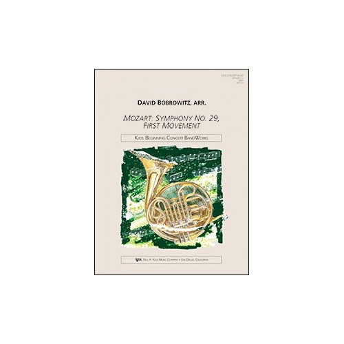 Mozart Symphony No. 29 First Movement Full Score for Band