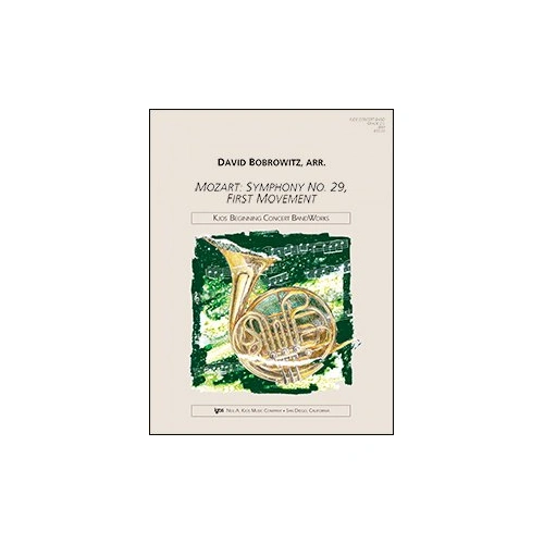 Mozart Symphony No. 29 First Movement Full Score for Band by Neil A. Kjos Music Company