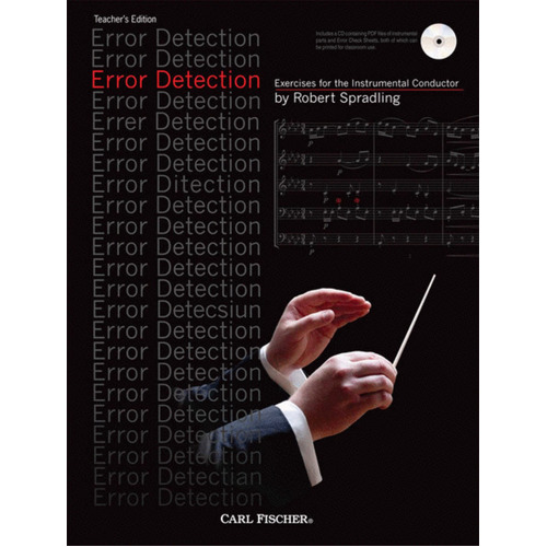 Error Detection Teachers Edition Book/CD Book