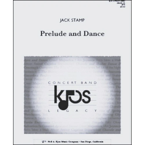Prelude and Dance - Score by Jack Stamp for Band
