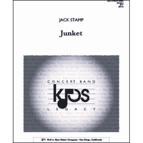 Junket - Full Score by Jack Stamp for Band