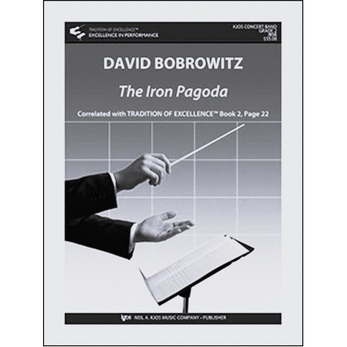 The Iron Pagoda - Full Score by David Bobrowitz for Band