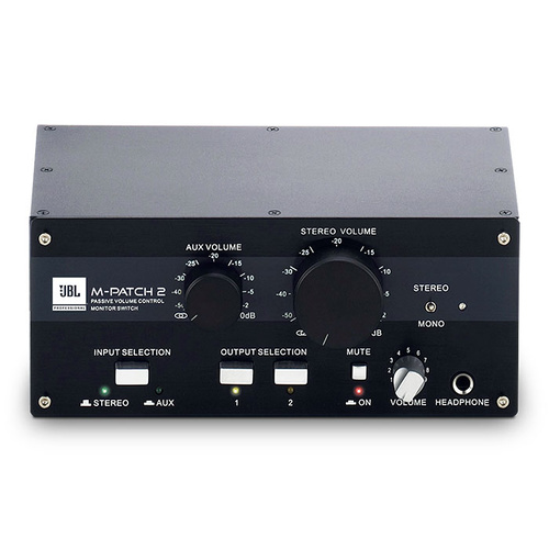 JBL M-Patch 2 ( Two ) Passive Stereo Switcher / Controller