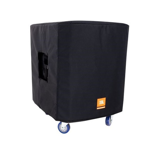 JBL PRX915XLF Subwoofer Cover - Deluxe Slip-On, Water-Resistant 600D Polyester, Protective Padding, Easy Transport Handle Cutouts