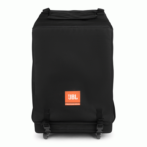 JBL PRX ONE Transporter Case with Caster Board & Tow Handle - Durable Polyester Cover for Subwoofer & Array, Easy Roll Transport